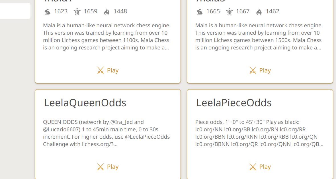 Lichess Bot, Alternatif Teman Sparring Catur Via Online Dengan Gaya Main Seperti Manusia