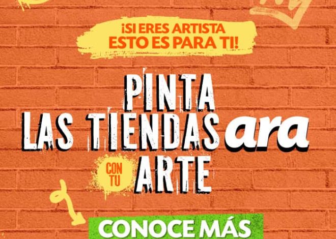 Actividad ARA – DALE COLOR A TIENDAS ARA CON TU ARTE
