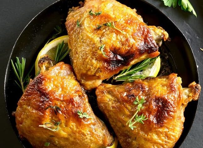 Receta Muslos de Pollo en Freidora de Aire