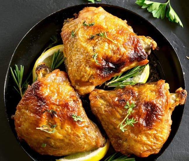 Receta Muslos de Pollo en Freidora de Aire