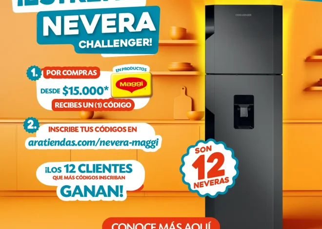 GANA NEVERA CON MAGGI Y ARA
