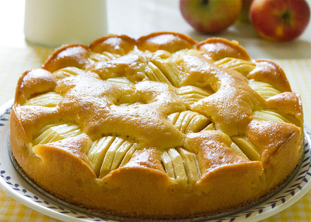 Tarta de manzana alemana (Apfelkuchen)